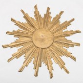 TONY DUQUETTE GOLD PAINTED FIB