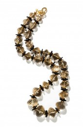 TONY DUQUETTE GOLD-TONE, SMOKY