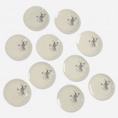 Tony Duquette. Kismet plates f
