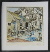 TONY SARG COLORED PRINT "YE OL