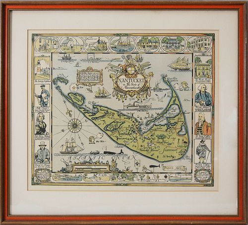 TONY SARG "NANTUCKET IN THE STATE