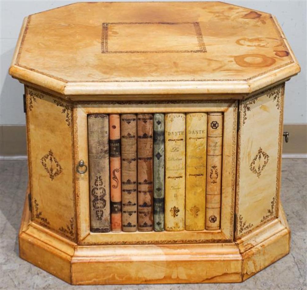 TOOLED LEATHER FAUX BOOK