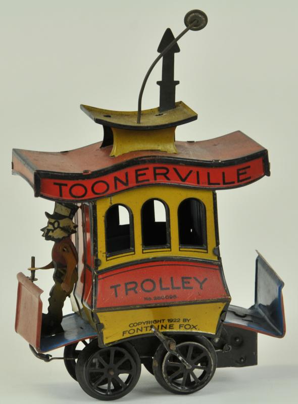 TOONERVILLE TROLLEY WITH RARE 'O'