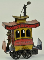 TOONERVILLE TROLLEY WITH RARE