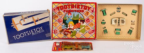 TOOTSIE TOY AEROPLANES BOX,
