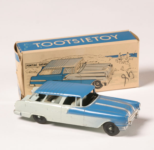 Tootsie Toy car; boxed Pontiac