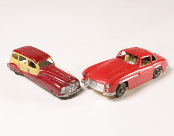 Tootsie Toy cars; gull wing