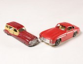 Tootsie Toy cars; gull wing Me