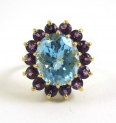 TOPAZ, AMETHYST AND FOURTEEN K