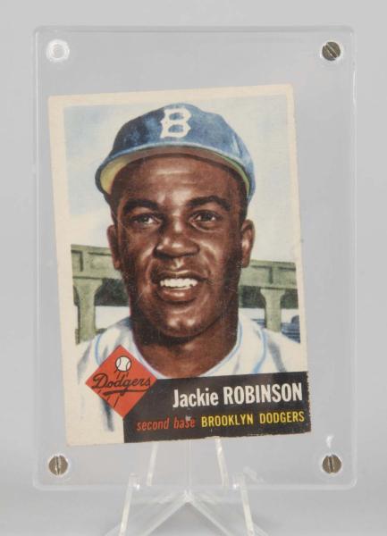 Topps 1953 Jackie Robinson Baseball