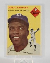 Topps 1954 Jackie Robinson Bas