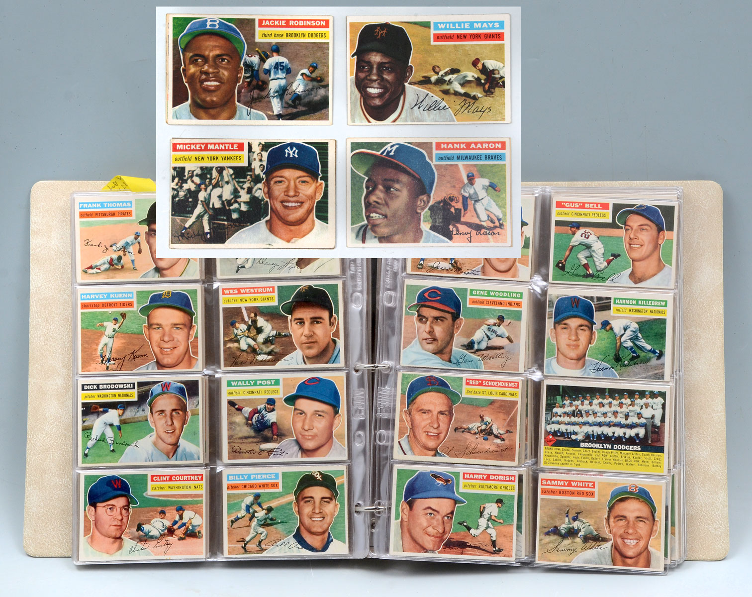 TOPPS 1956 COMPLETE BASEBALL CARD
