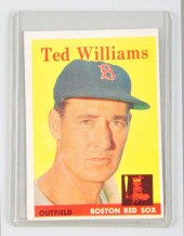 Topps 1958 Ted Williams Baseba