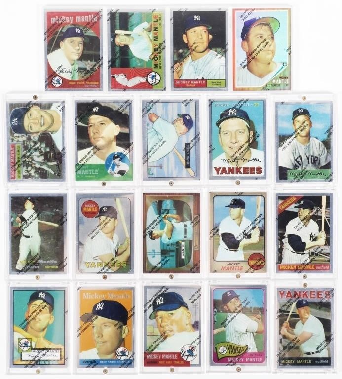 TOPPS MICKEY MANTLE FINEST