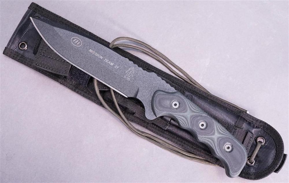 TOPS MISSION TEAM 21 FIXED BLADE