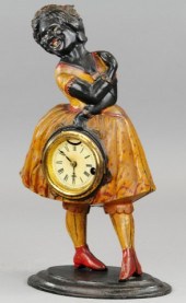 ''TOPSEY'' BLINKING EYE CLOCK