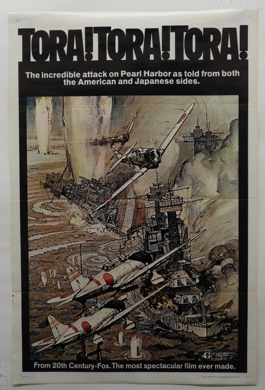 TORA! TORA! TORA! 1970 ONE SHEET