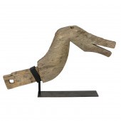 TORADJA CARVED HORSE HEAD CANO