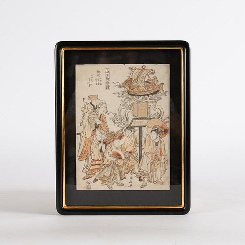 TORII KIYONAGA 1780 UKIYO-E