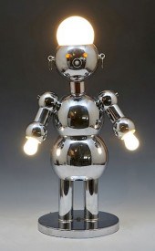 TORINO CHROME ROBOT LAMPTorino