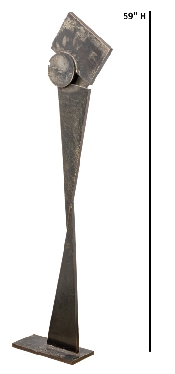 TORNER SIGNED MONUMENTAL IRON