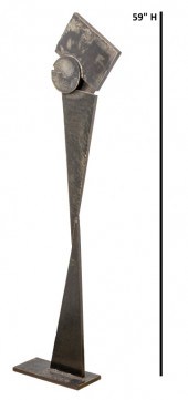 TORNER SIGNED MONUMENTAL IRON