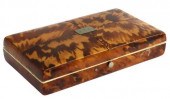 TORTOISE SHELL BOX WITH MOP SE