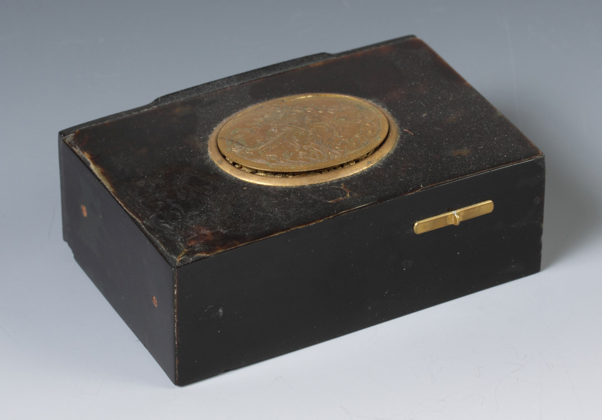 Tortoise Shell Singing Bird Box