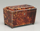 Tortoise tea box, sarcophagus