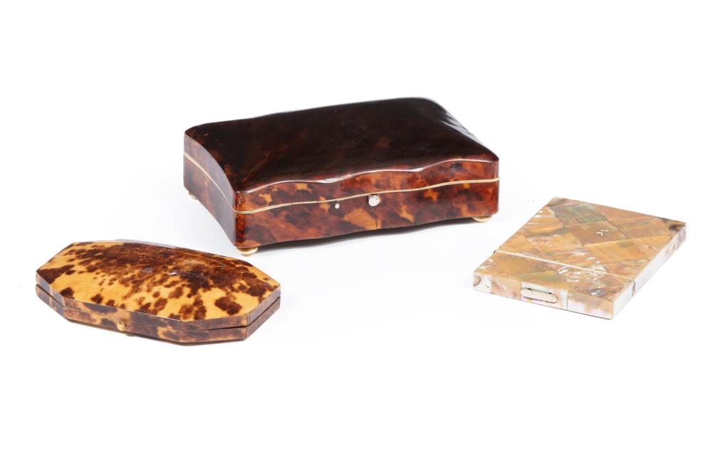 TORTOISESEHELL BOXES &