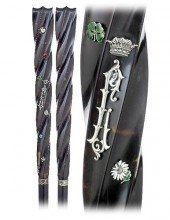TORTOISESHELL, SILVER AND ENAM