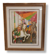 TORURNE MANEGE LITOGRAPH, GRAC