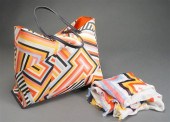 TORY BURCH HANDBAG AND SHAWLTo