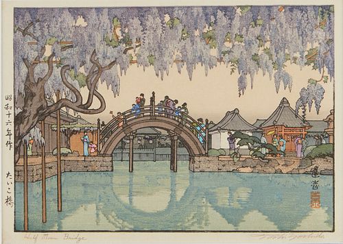 TOSHI YOSHIDA "HALF MOON BRIDGE"
