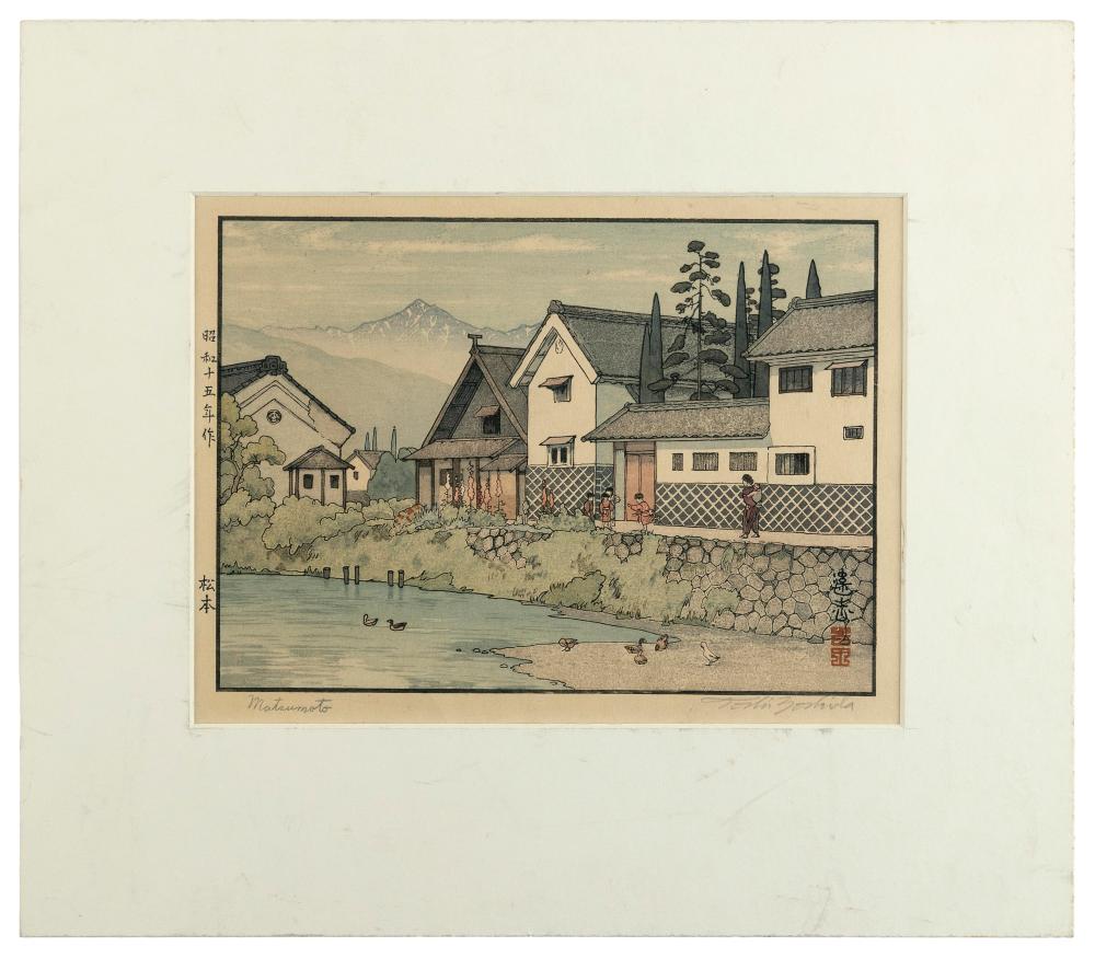 TOSHI YOSHIDA (JAPAN, 1911-1995),