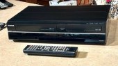 Toshiba DVD and VHS player, wi
