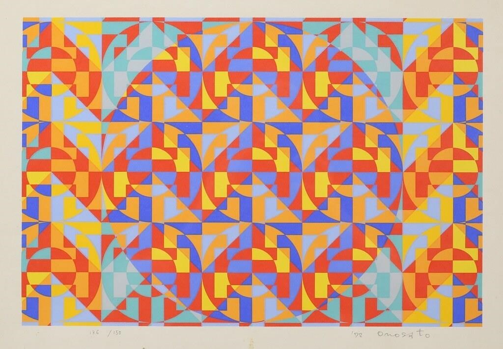 TOSHINOBU ONOSATO SERIGRAPH
