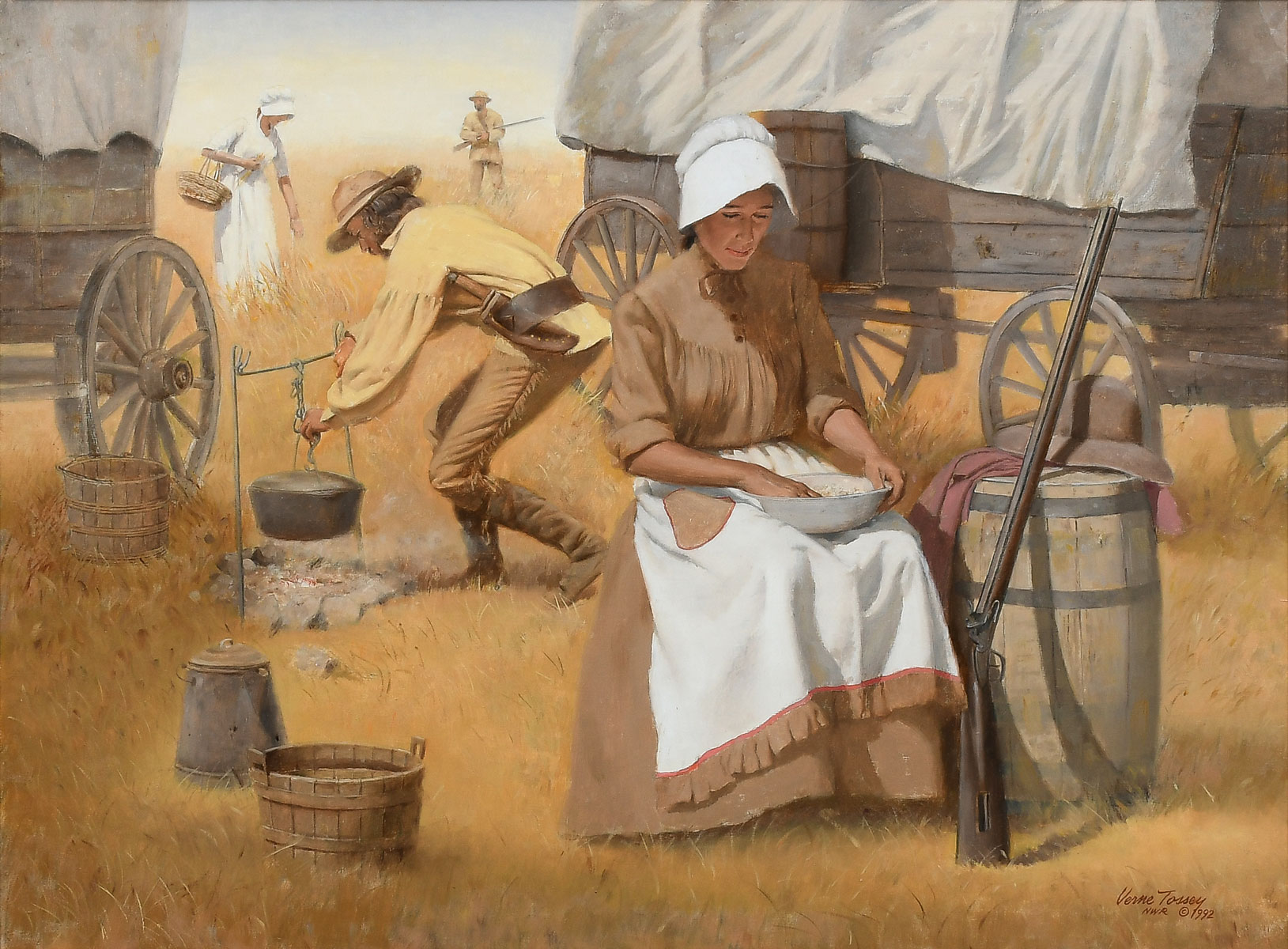 TOSSEY, Verne, (American,