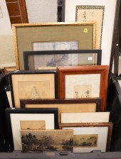 Tote 15pc Old Japanese Artwork