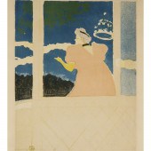 TOULOUSE-LAUTREC (ATTRIB), LIT