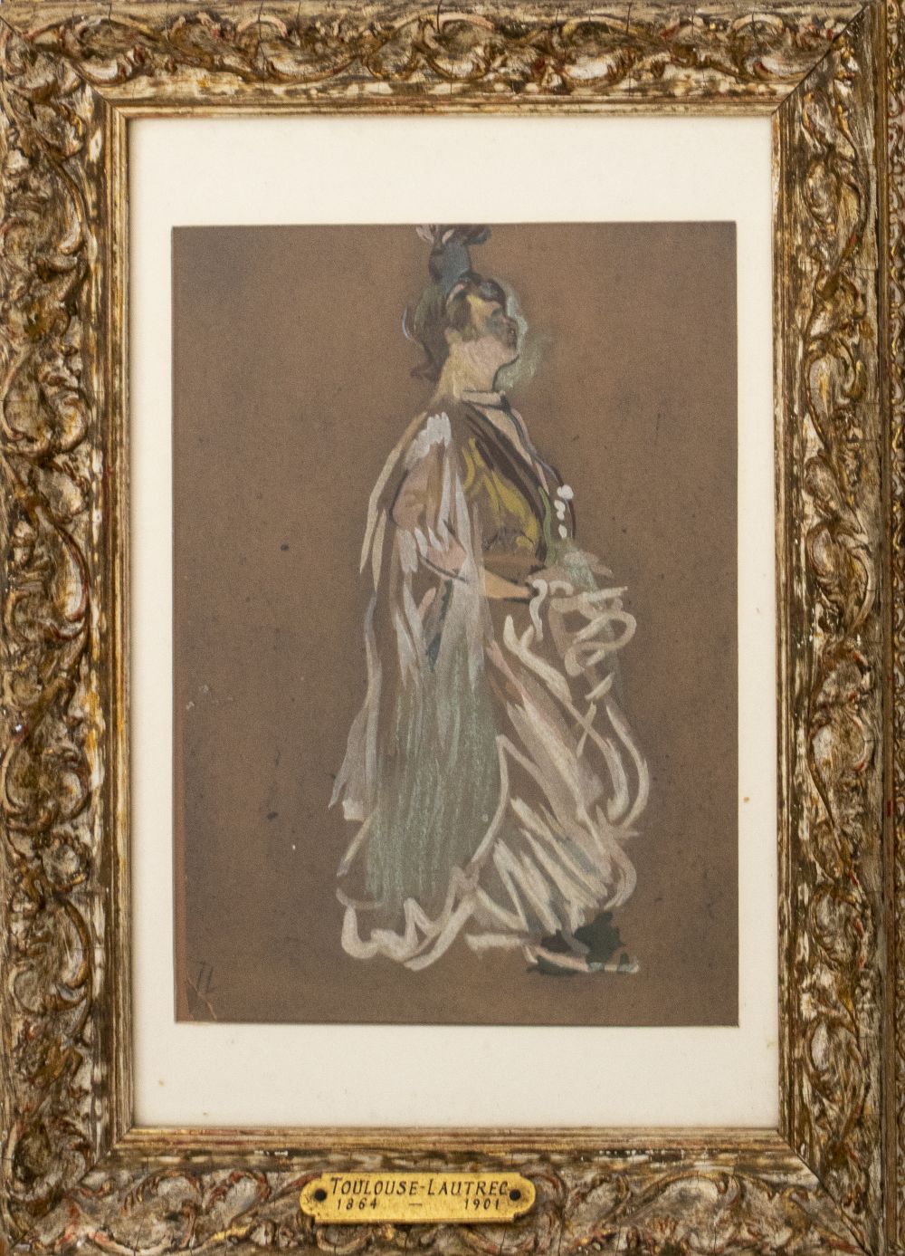 TOULOUSE-LAUTREC ATTRIB. WOMAN