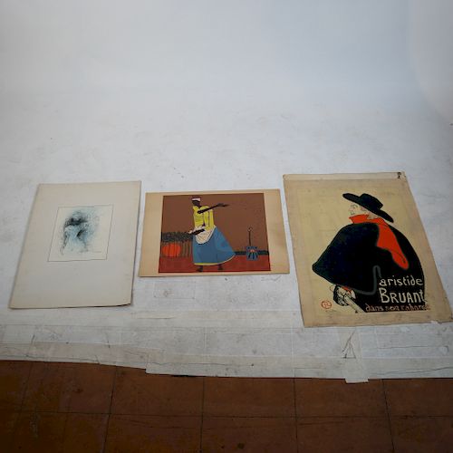 TOULOUSE-LAUTREC, GWATHMEY,