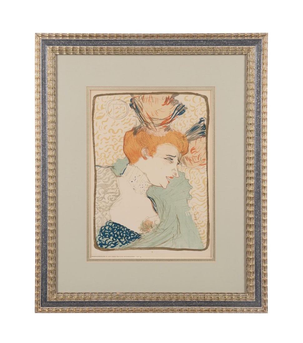 TOULOUSE-LAUTREC, 'MADEMOISELLE