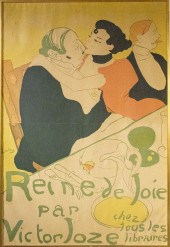 TOULOUSE-LAUTREC "REINE DE JOI