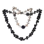 TOURMALINATED QUARTZ, ONYX NEC