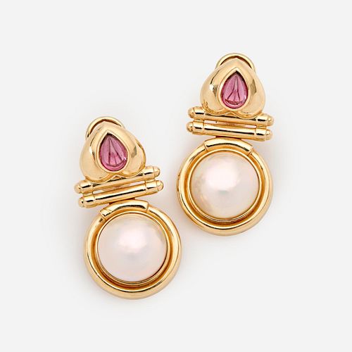 TOURMALINE AND MAUVE' PEARL