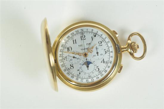 TOURNEAU POCKET WATCH.  Switzerland
