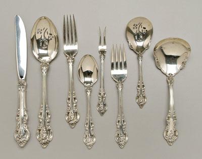 Towle El Grandee sterling flatware,