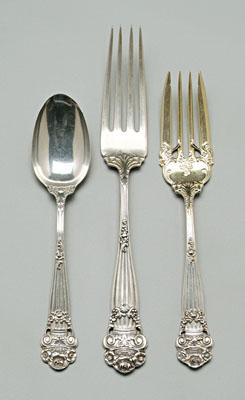 Towle Georgian sterling flatware,