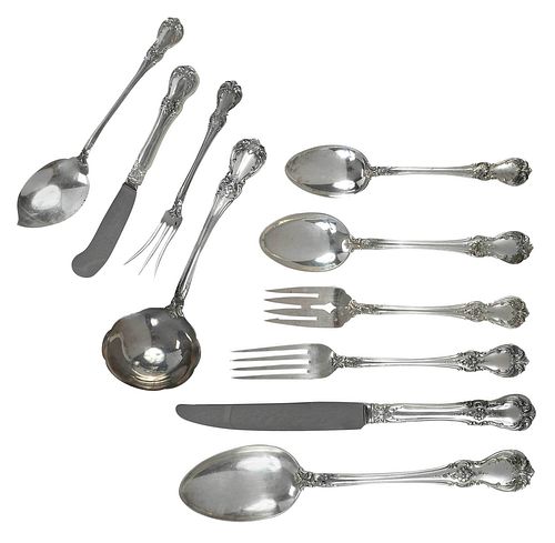 TOWLE OLD MASTER STERLING FLATWARE,